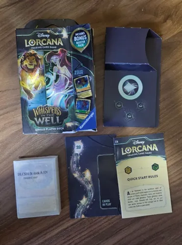 Lorcana Starter Deck Whispers in the well - Amber Emerald