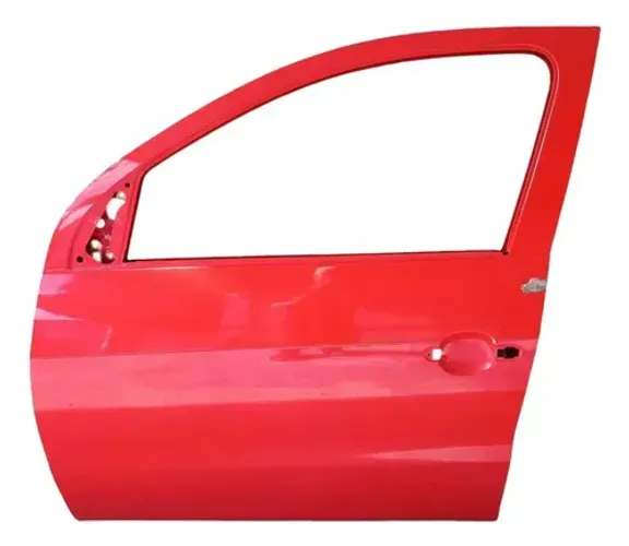 Porta Dianteira Esquerda Voyage G6 2013 A 2016 Dianteira Esquerdo Vermelho