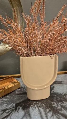 Vaso Decorativo com Plantas para Exposição