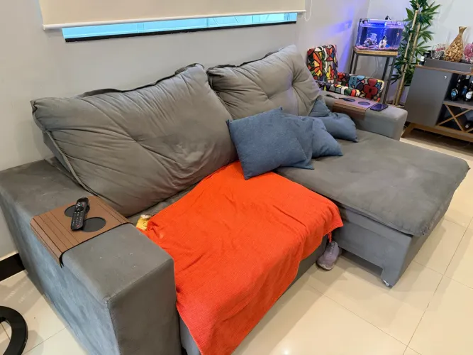 Sofá Retrátil Usado 2.30m