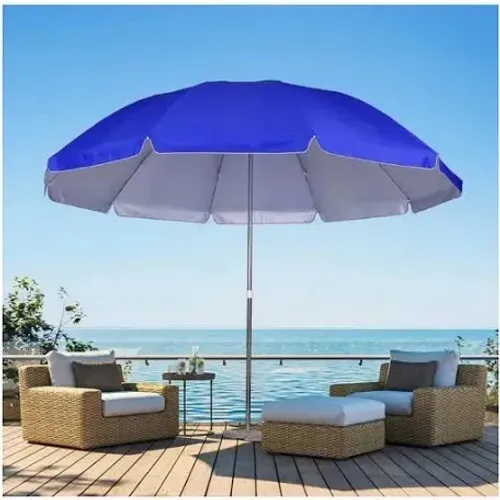 Kit praia 3 cadeira 6 posições+guarda sol gigante