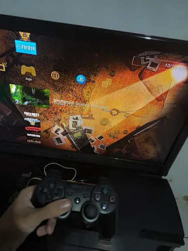 Ps3 slim desbloqueado com hen(PlayStation 3 slim)