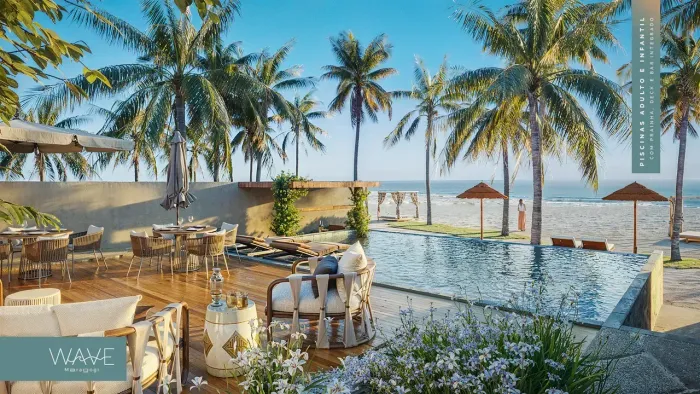 Casa na modalidade Bangalô de 2 quartos na praia de Maragogi em Barra Grande- AL