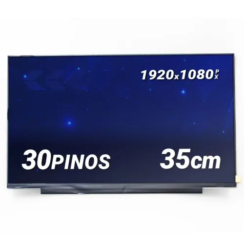 Tela para Notebook Part Number N156HGA-EA3 REV. C1 15.6" FHD 30 Pinos Fosca