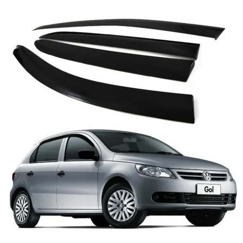 Calha de Chuva para gol voyage g5 4 Portas Hatch / Sedan