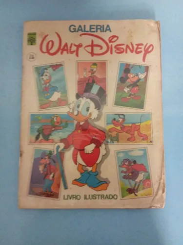 Álbum Completo Galeria Walt Disney- Livro Ilustrado- 1976