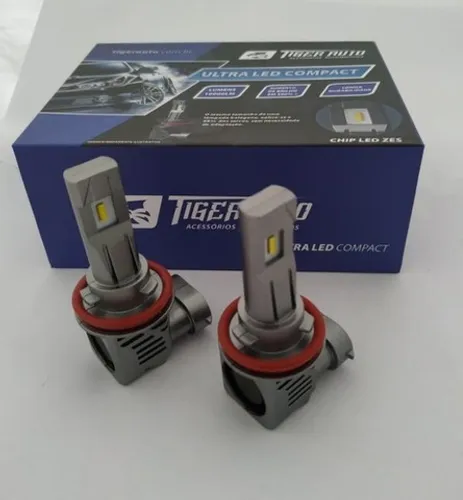 Kit Ultra Led Compact Chip Zes 6000k 4X1 H8 / H9 / H11 / H16