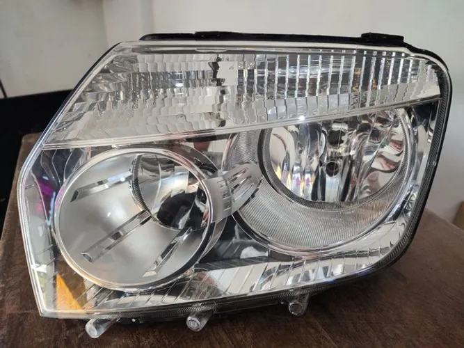Farol Duster cromado 2012 2013 2014 2015