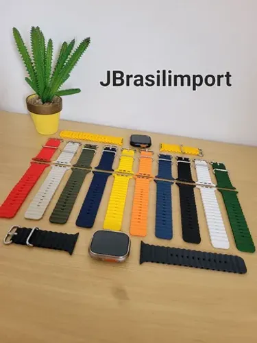 Pulseira de silicone Oceano 42/44/45/49mm