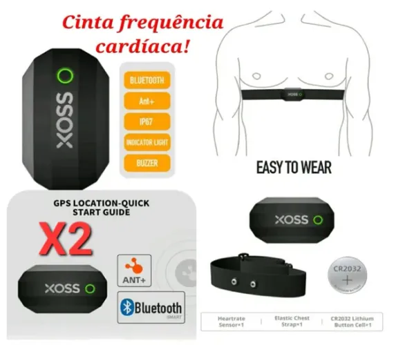 CINTA MEDIDORA DE FREQUÊNCIA CARDIACA XOSS