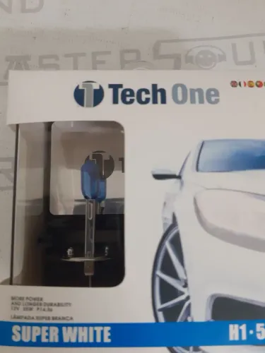 Lâmpada. Tech One. H-1. Super branca. Nova. Instalada.