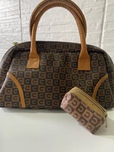 PRA VENDER HOJE Conjunto Bolsa original Castro?s com porta moedas