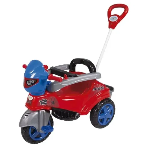 Tricilico Infantil Spiderman - Com Empurrador - usado