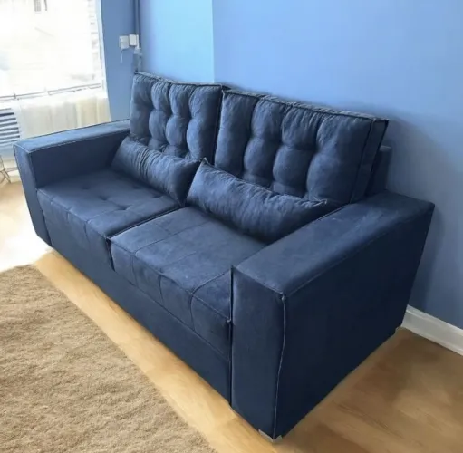 Sofa 4 lugares em sued cores a escolher 2.00 metros 