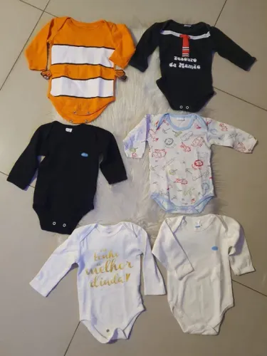 #lote com 10peças #infantis #bebê #menino #menina RN P M G preço do lote vc monta seu lote