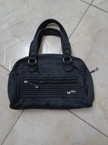 Bolsa Kipling Preta Original transversal ou ombro
