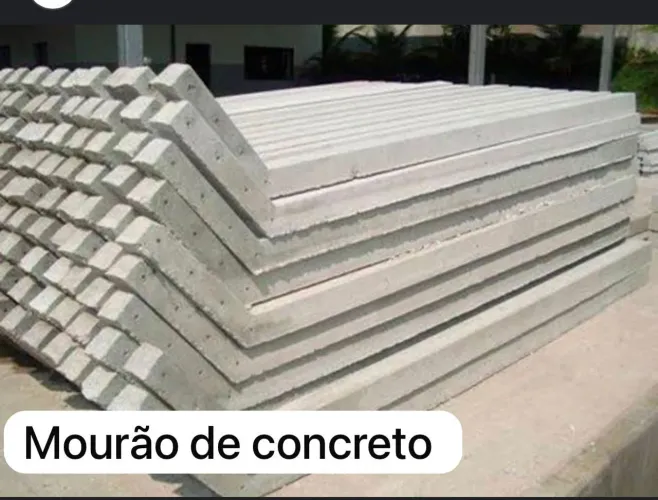 Mourão de concreto