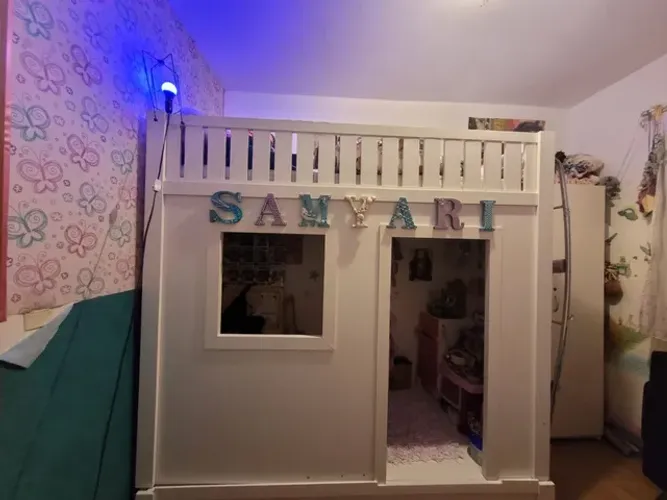 Urgente!! Cama alta beliche casinha
