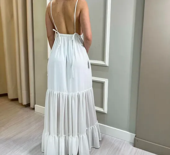 Vestido Longo Branco 