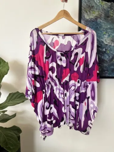 Blusa Ampla Malha Fria G