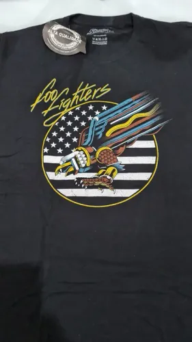 Camiseta Unissex Foo Fighters tam gg