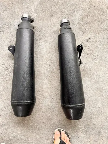 Ponteiras para continente gt/interceptor 650 originais usadas 