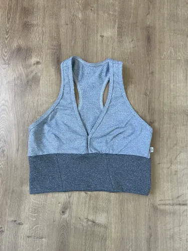 Top fitness P / M cinza