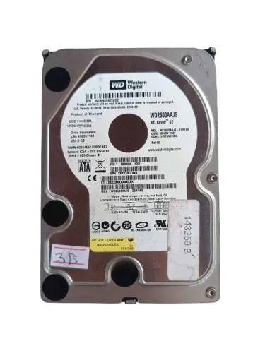 winchester hd western digital 250gb wd2500aajs no estado sem teste 3b