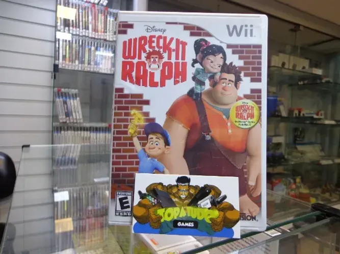 Jogo Disney Wreck It Ralph Wii Conservado