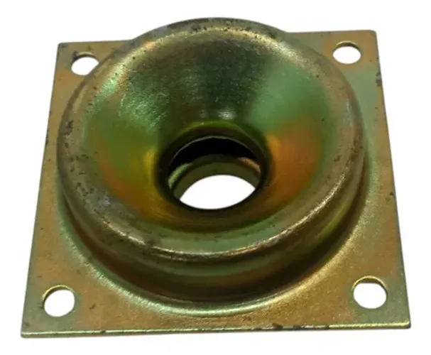 Batente Fechadura Inferior Capo Vw Gol Quadrado 1985 1986 87