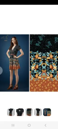 Vestido Antix Signo Leão.