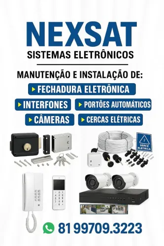 Manutenção em Cerca elétricas e câmeras de segurança 