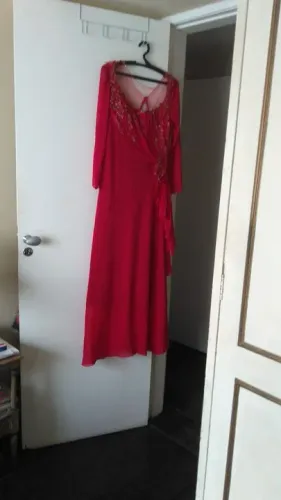 Vestido de festa vermelho