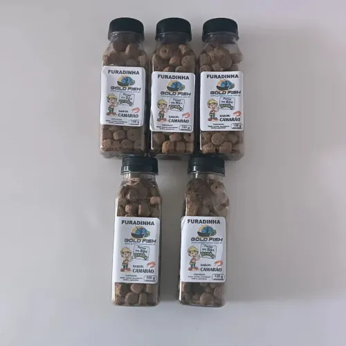 Iscas  Furadinha de camarão 