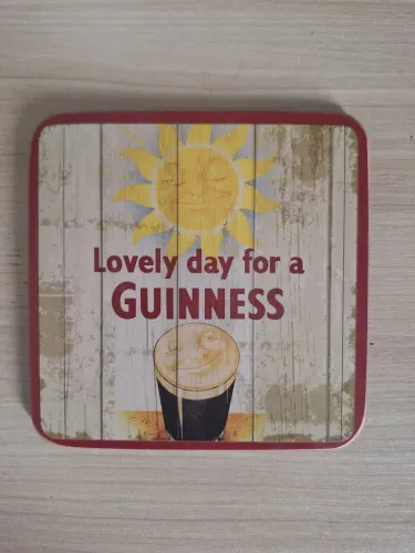 Porta Copos Cerveja Guinness Importada