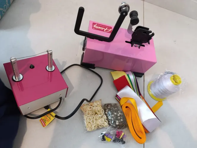 Máquina de Fitas e Acessórios para Artesanato