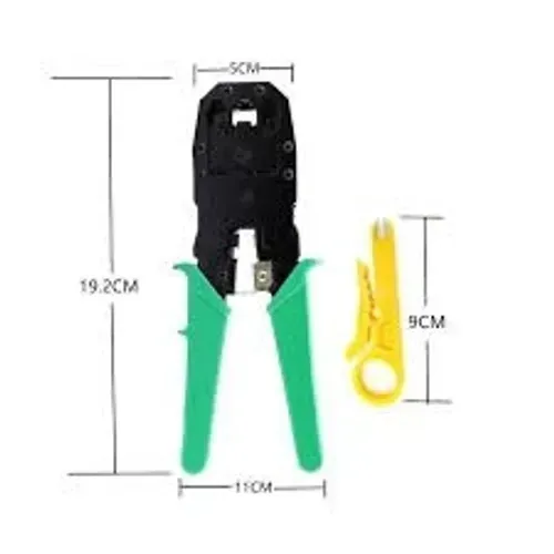 Alicate De Crimpar Rj45 Rj11 Cabo De Rede Crimpador Desencapar