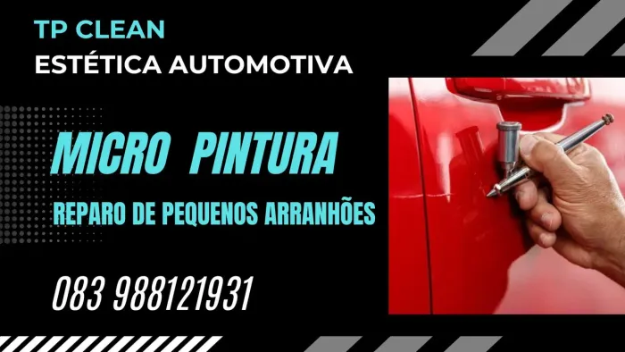 Micro pintura automotiva reparo de arranhões 