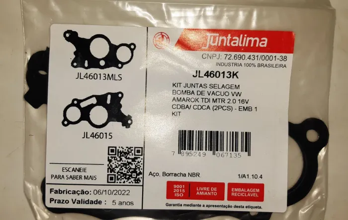 Junta bomba de vácuo amarok 2.0 180cv
