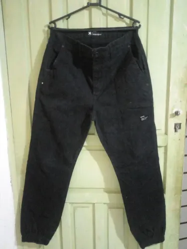 Calça Cargo Preta - Hurley - Tamanho M