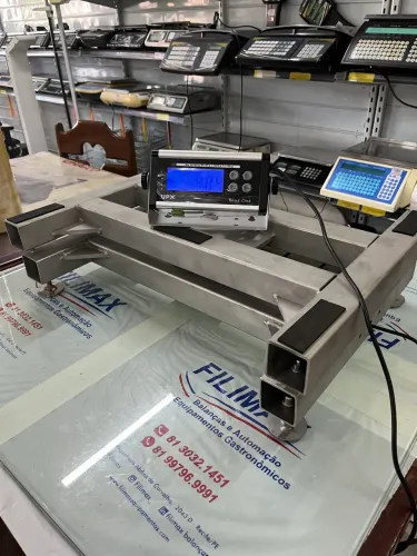 Balança 300 Kg UPX | Total Inox