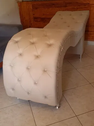 Maca estética capitonê, modelo slim 60 cm largura
