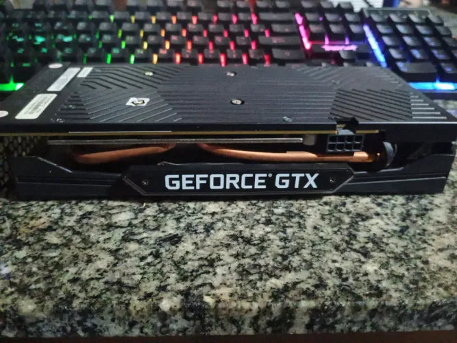 Placa de vídeo 1660Super com defeito 