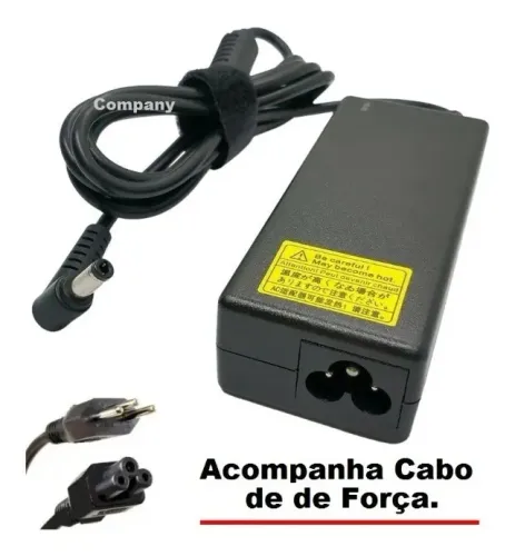 Fonte Para Asus 19v 3.42a X45u X450 X451c X550 Pa-1650-66 - Preto, conf. mais no site