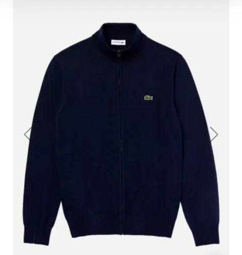 Suéter Lacoste Gola Alta Clássico AH1957 PRETO