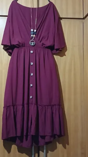VESTIDO G/GG NOVO VINHO!!