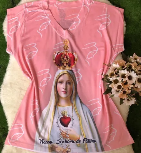 Blusa Nossa senhora de Fátima 