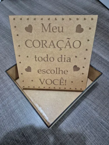 Corte e Gravação de MDF a laser - Personalizados e Sob Medida