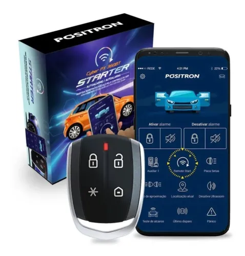PROMOCAO DIA TRABALHO: Alarme Pósitron Px.360.Bt Bloqueio, Bluetooth e Presença?