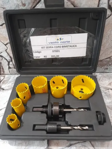 Kit Serra Copo Bimetal - Rocast